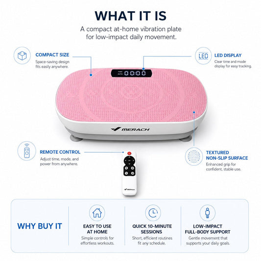 Merach Vibration Plate — what it is