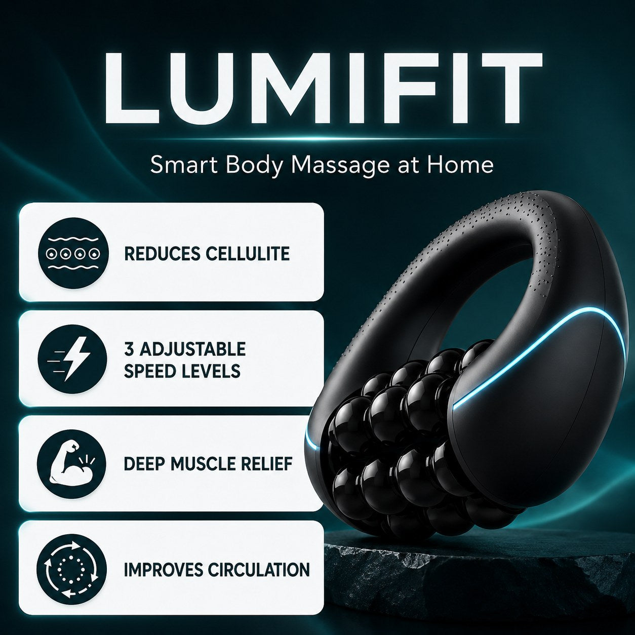 LumiFit 360 Elite Recovery Roller